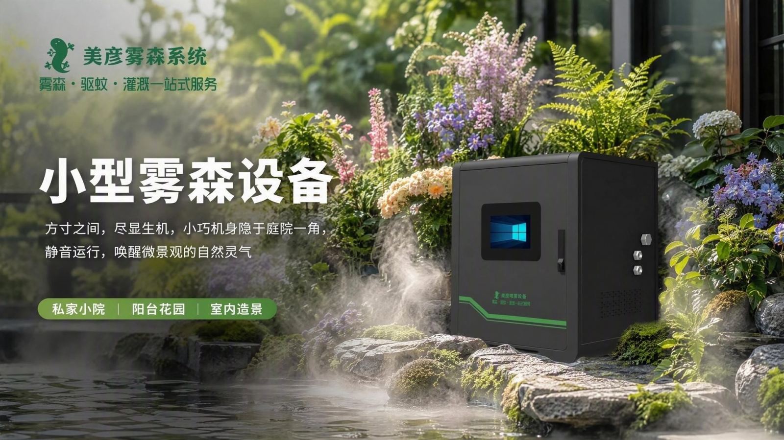 山南花园庭院驱蚊系统