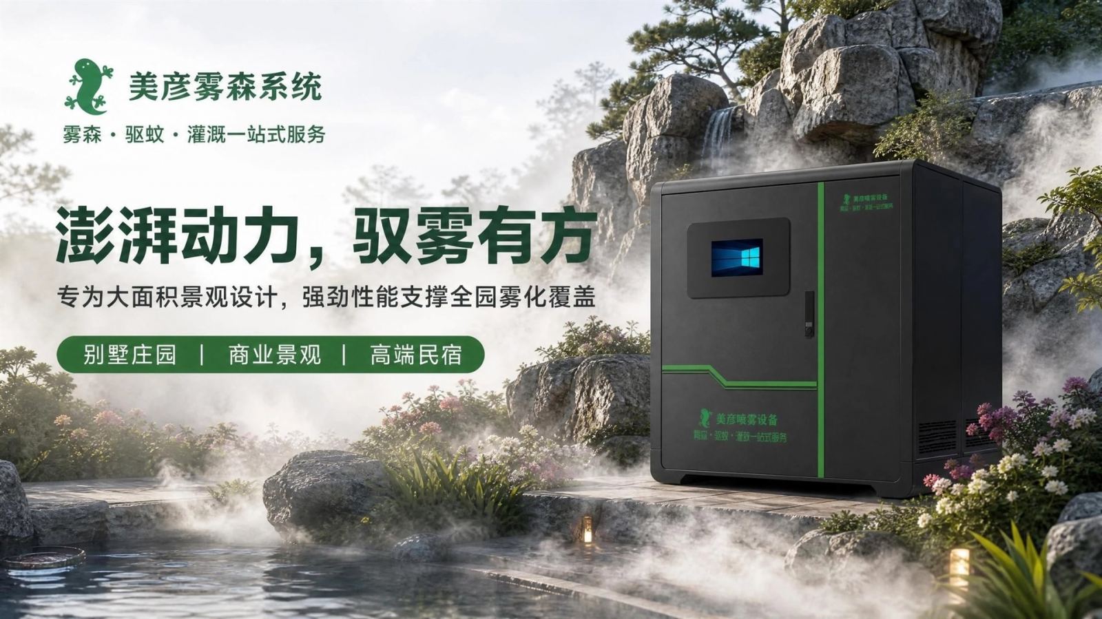 山南雾森喷头